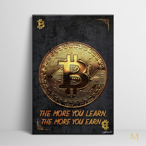 Motivinci - Canvas Bitcoin Limited Edition